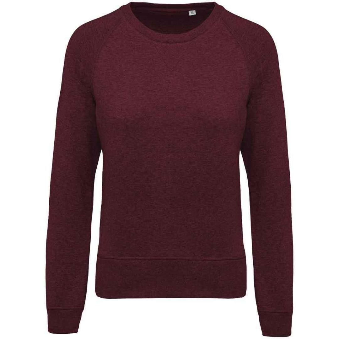 Kariban Ladies Organic Raglan Sweatshirt