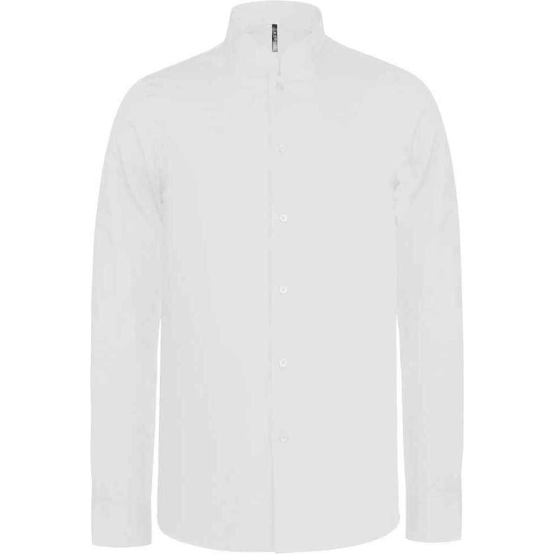 Kariban Long Sleeve Mandarin Collar Shirt