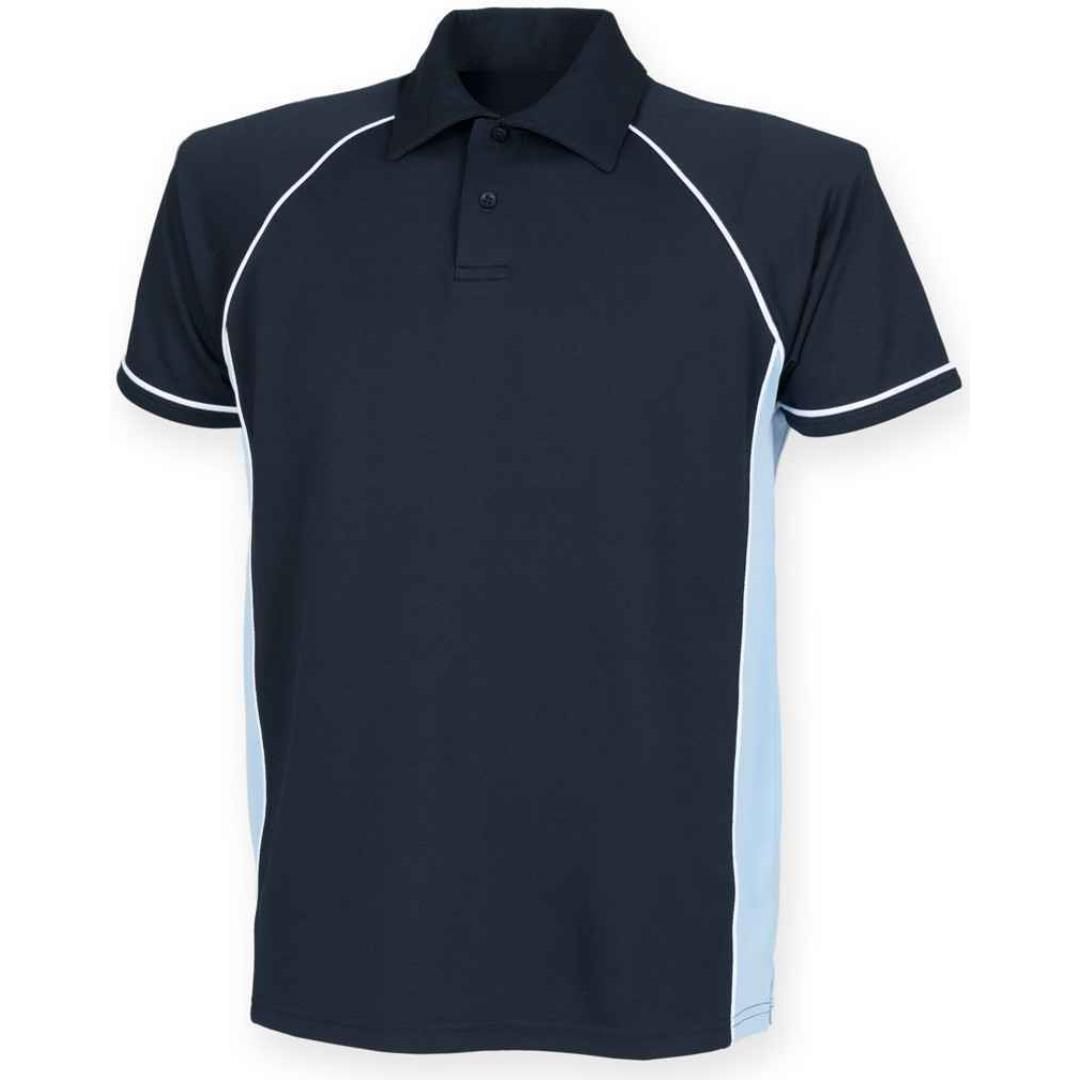 Finden and Hales Performance Piped Polo Shirt