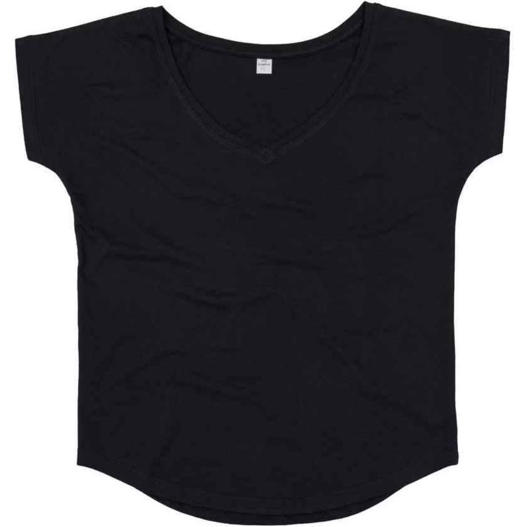 Mantis Ladies Loose Fit V Neck T-Shirt