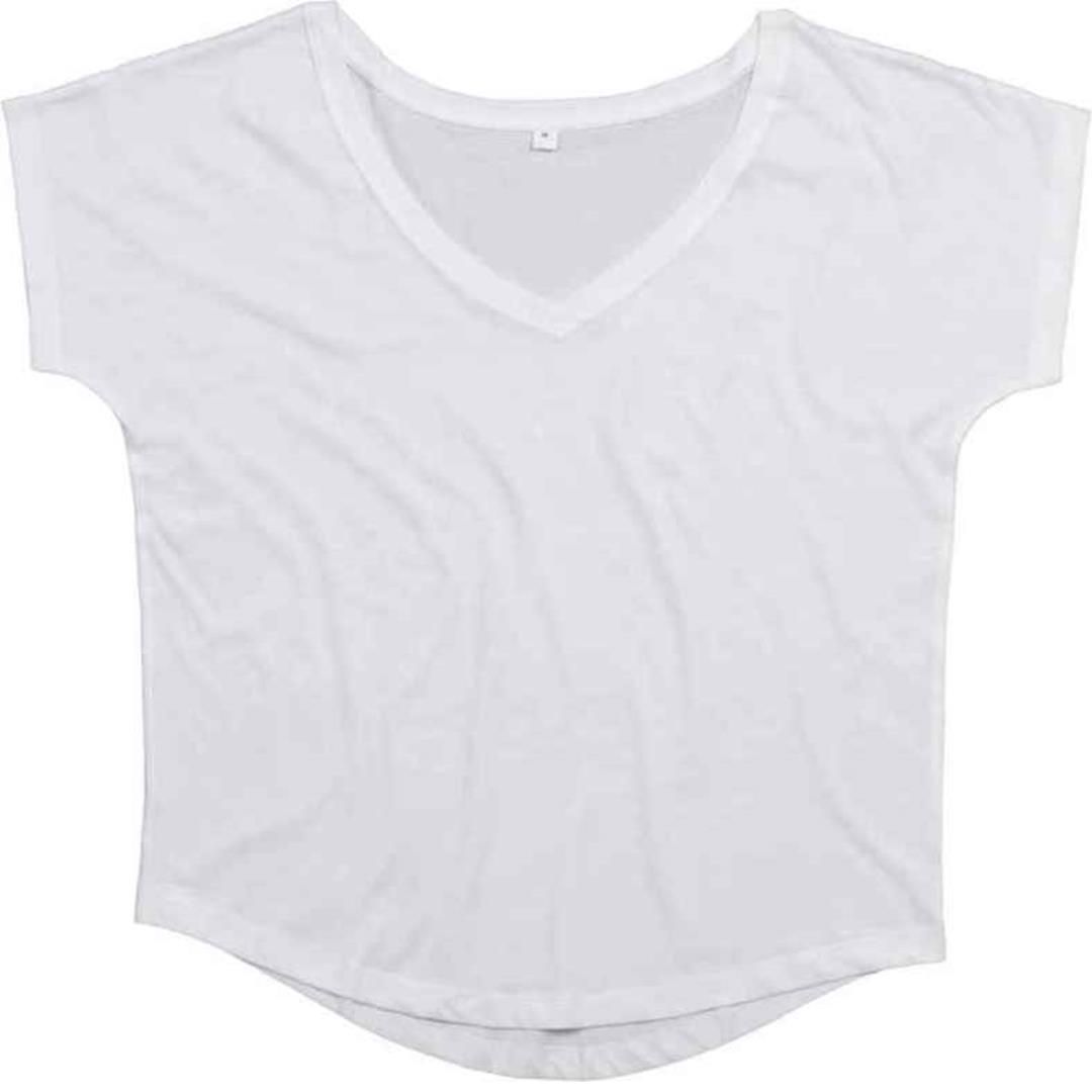 Mantis Ladies Loose Fit V Neck T-Shirt