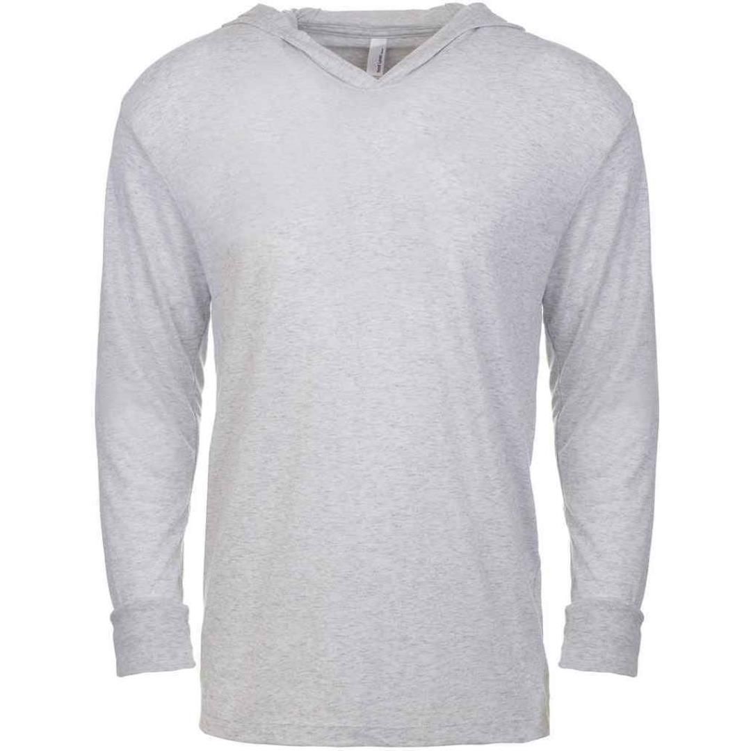 Next Level Apparel Unisex Tri-Blend Long Sleeve T-Shirt Hoodie