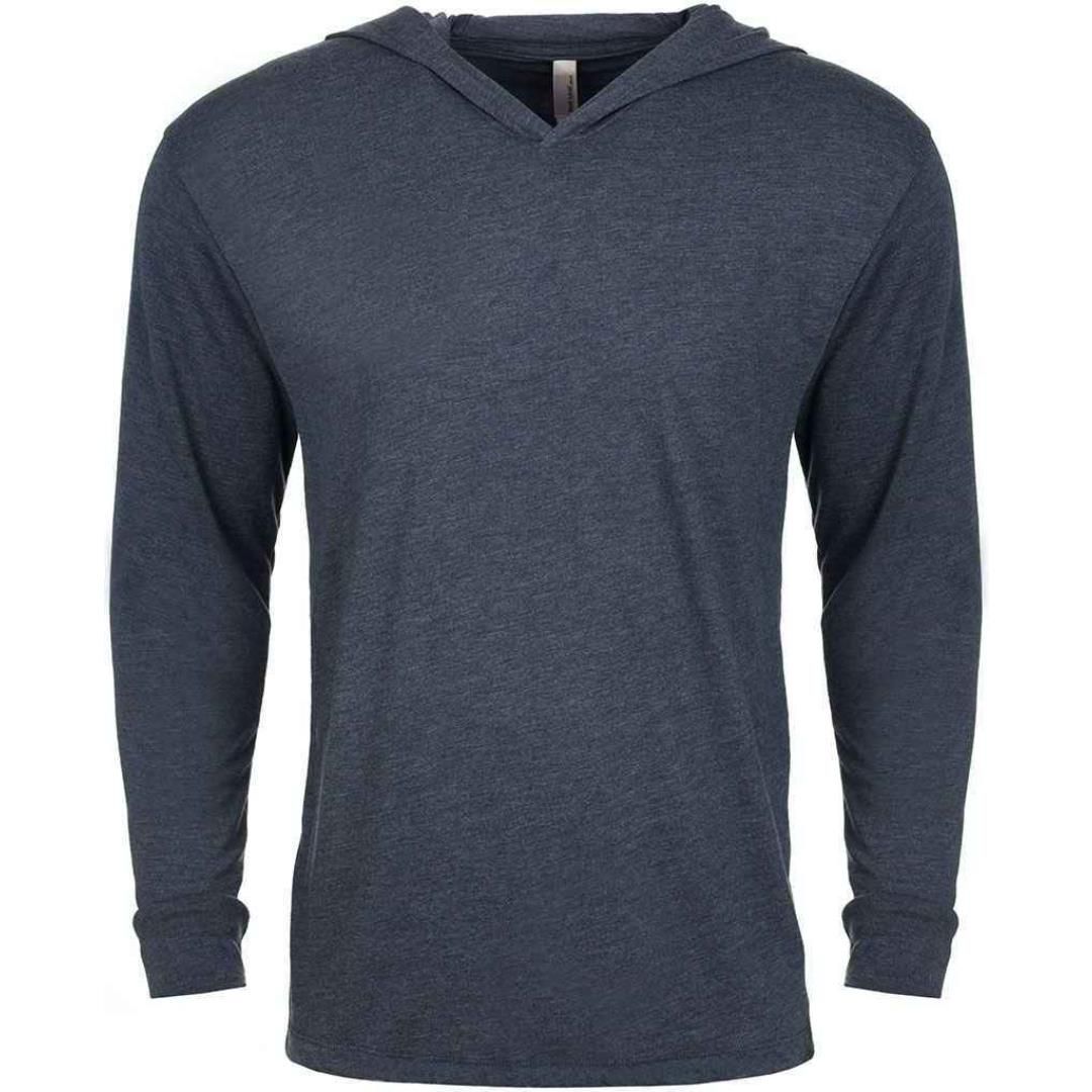 Next Level Apparel Unisex Tri-Blend Long Sleeve T-Shirt Hoodie