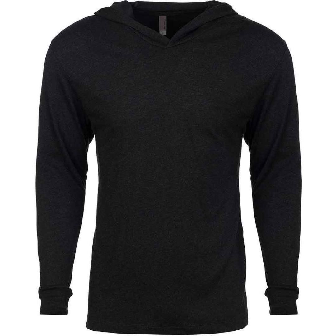 Next Level Apparel Unisex Tri-Blend Long Sleeve T-Shirt Hoodie