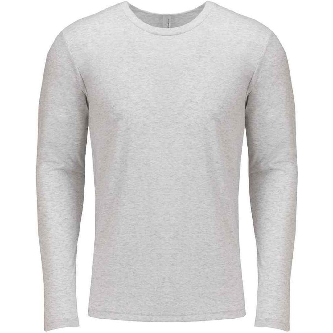 Next Level Apparel Unisex Long Sleeve Tri-Blend Crew T-Shirt