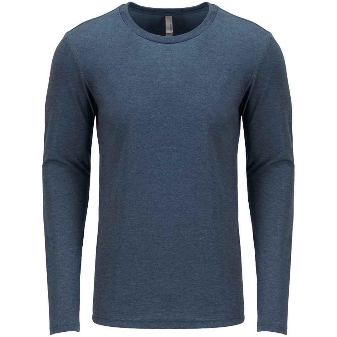 Next Level Apparel Unisex Long Sleeve Tri-Blend Crew T-Shirt