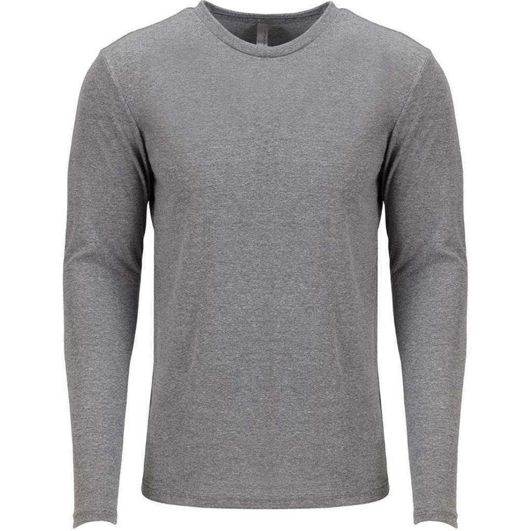 Next Level Apparel Unisex Long Sleeve Tri-Blend Crew T-Shirt