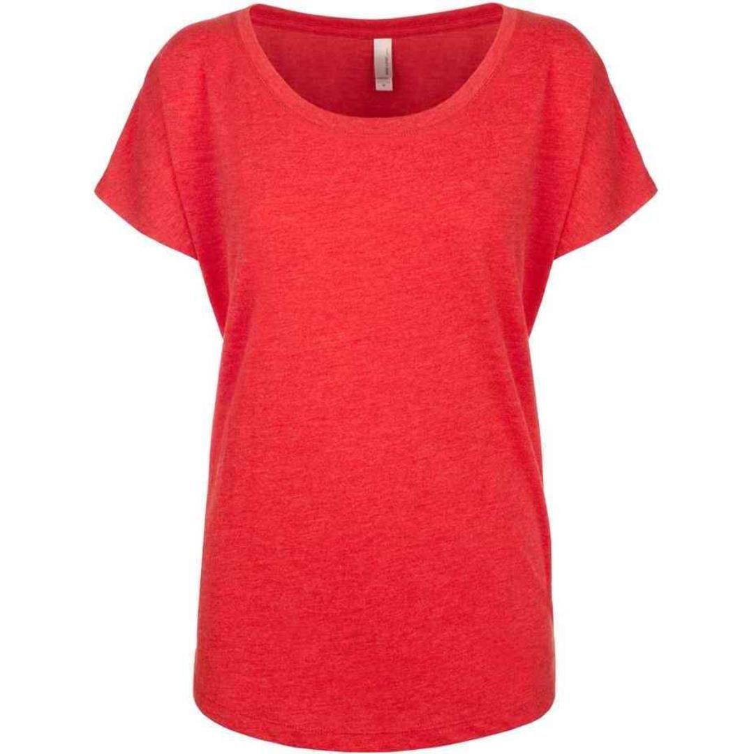 Next Level Apparel Ladies Tri-Blend Dolman T-Shirt