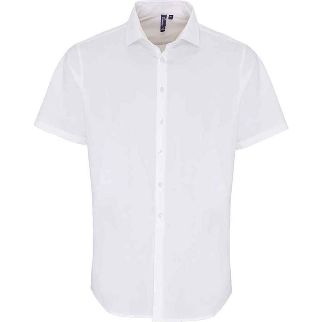 Premier Short Sleeve Stretch Fit Poplin Shirt