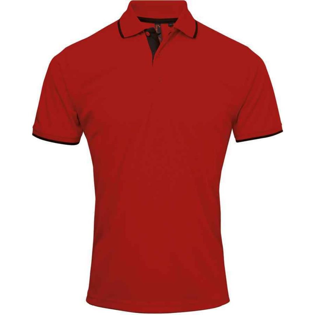 Premier Contrast Coolchecker® Piqué Polo Shirt