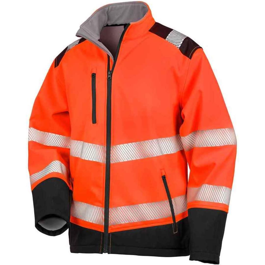 Result Safe-Guard Printable Ripstop Safety Soft Shell Jacket