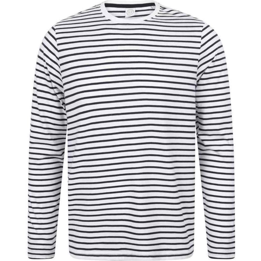 SF Unisex Long Sleeve Striped T-Shirt