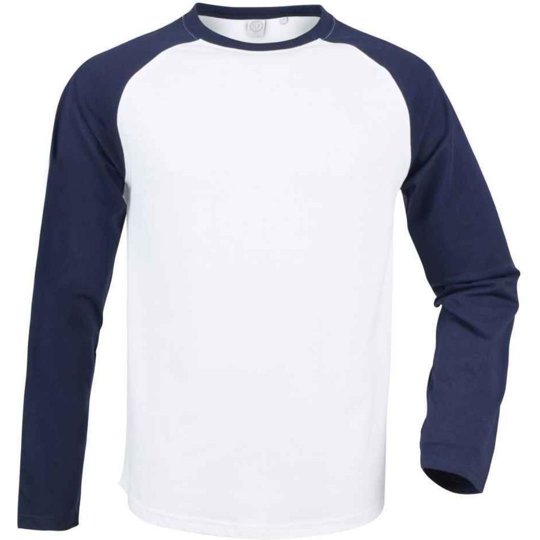 SF Men Long Sleeve Baseball T-Shirt
