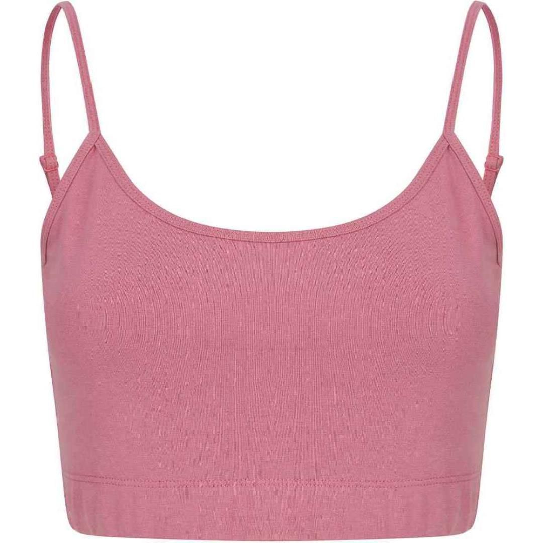SF Ladies Sustainable Cropped Cami Vest Top