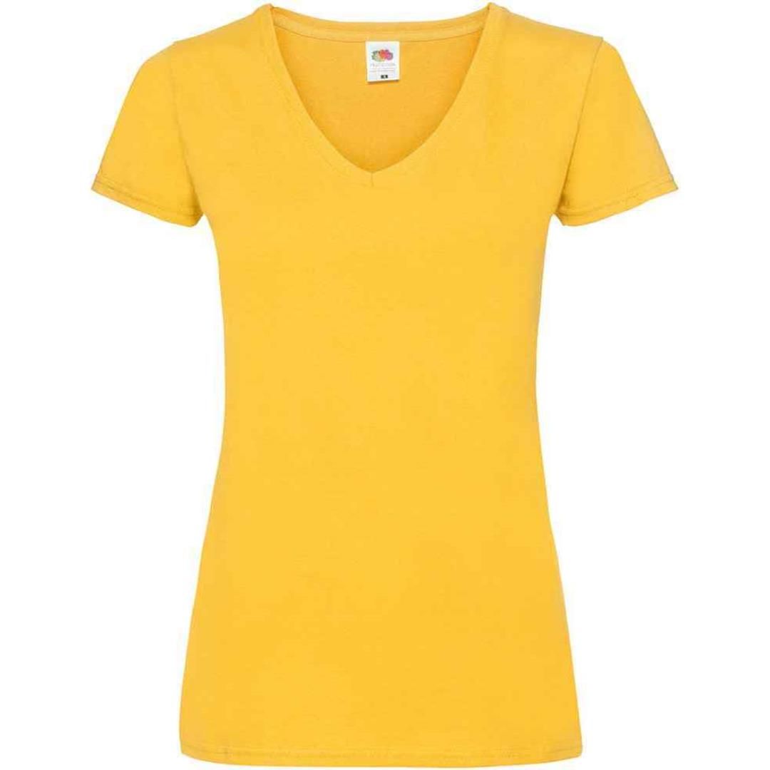 Fruit of the Loom Lady Fit Value V Neck T-Shirt