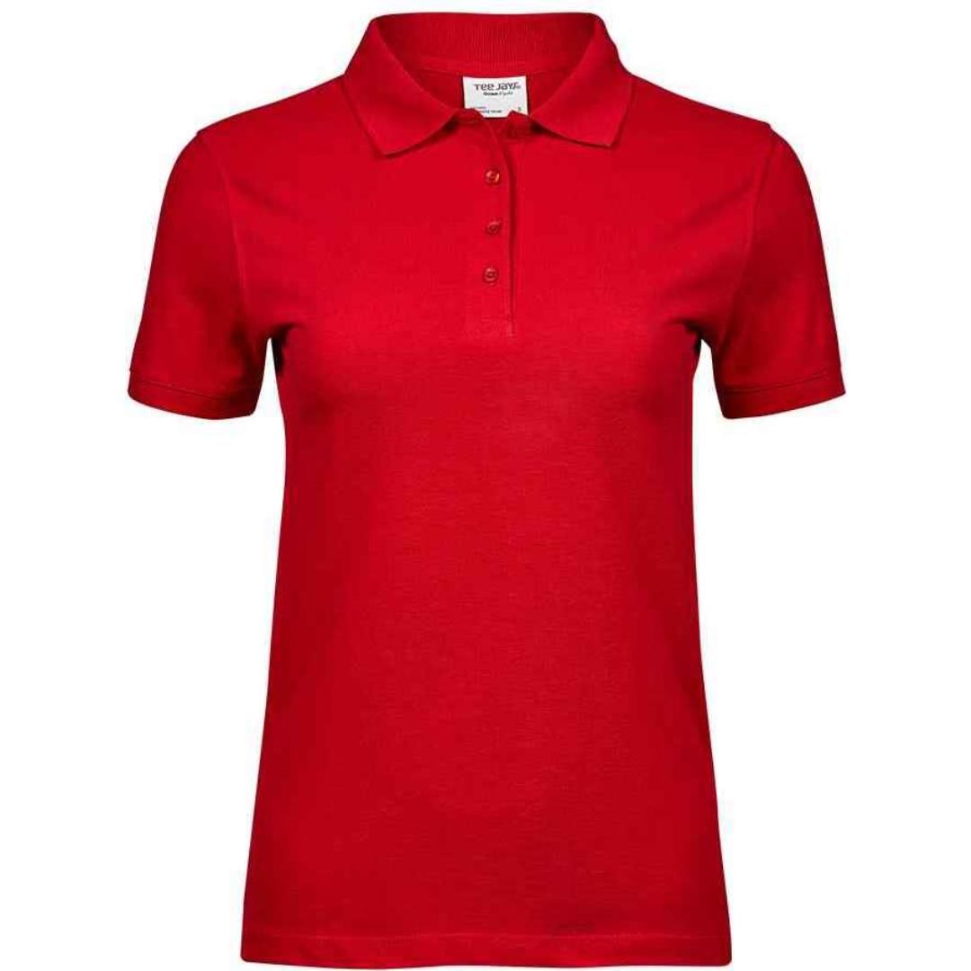 Tee Jays Ladies Heavy Cotton Piqué Polo Shirt