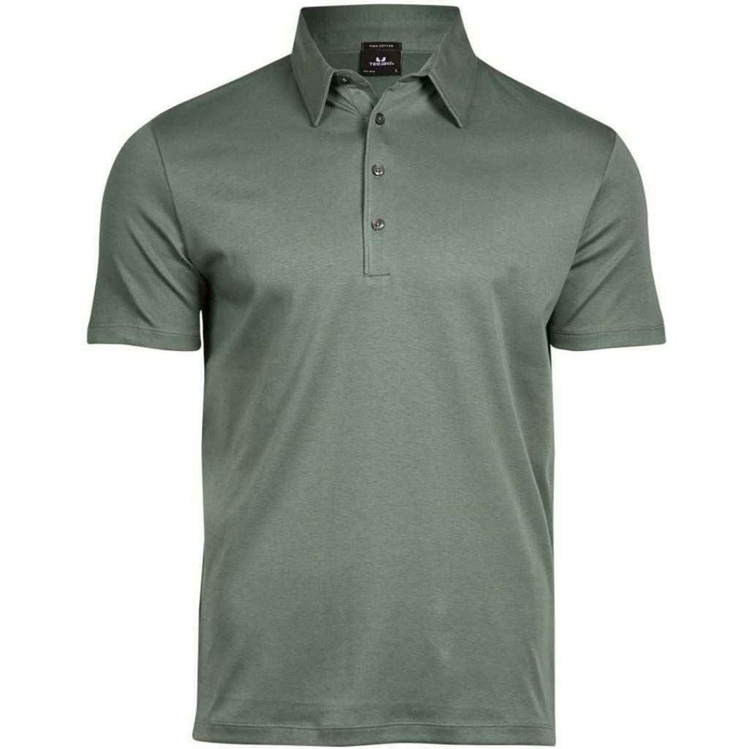 Tee Jays Pima Cotton Interlock Polo Shirt