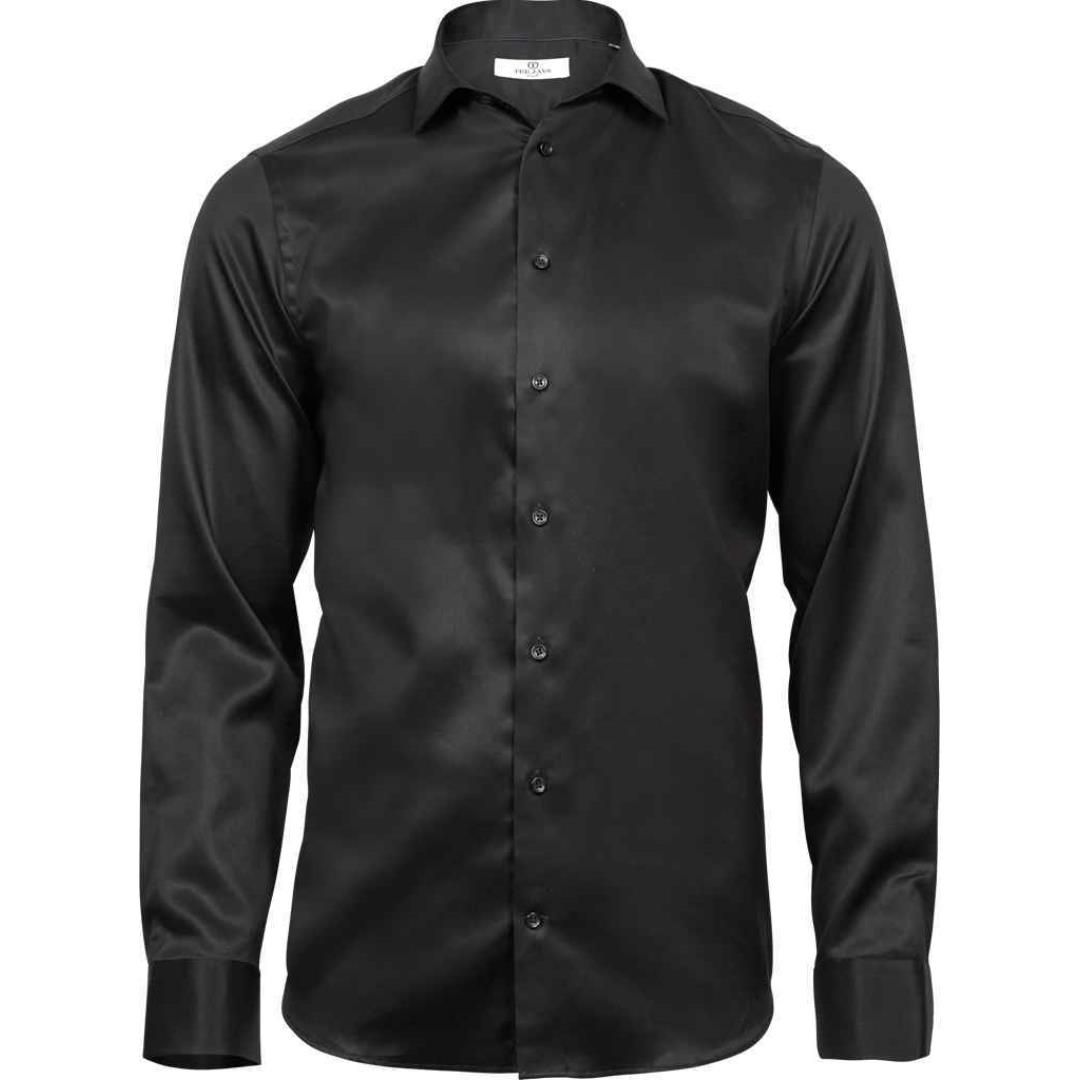 Tee Jays Luxury Slim Fit Long Sleeve Oxford Shirt