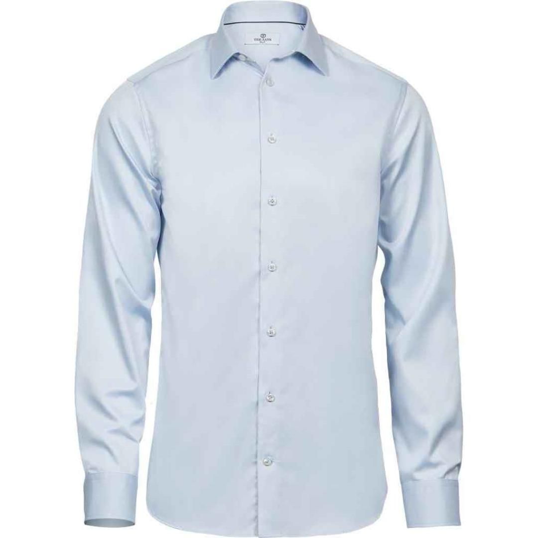 Tee Jays Luxury Slim Fit Long Sleeve Oxford Shirt