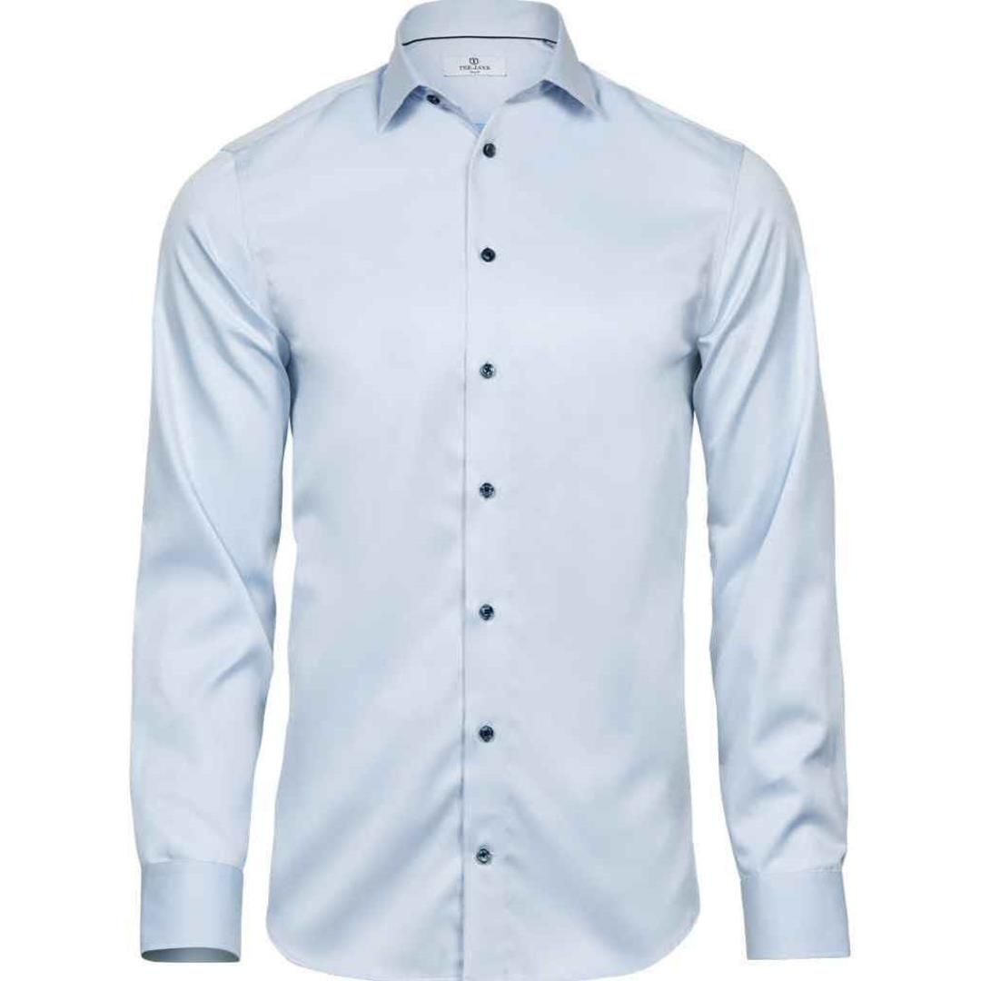 Tee Jays Luxury Slim Fit Long Sleeve Oxford Shirt