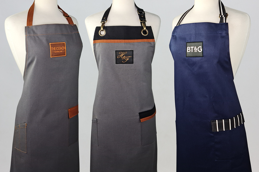 Bespoke Aprons for Tom Kerridge’s Hand & Flowers, Coach and Butchers Tap & Grill